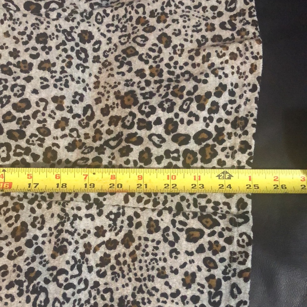SHARAGANO LADIES TOP LEOPARD PRINT SZ XL - Picture 8 of 12